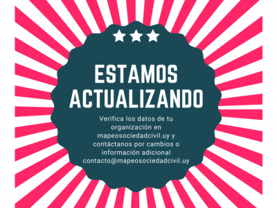 Estamos actualizando el MAPEO de la SOCIEDAD CIVIL